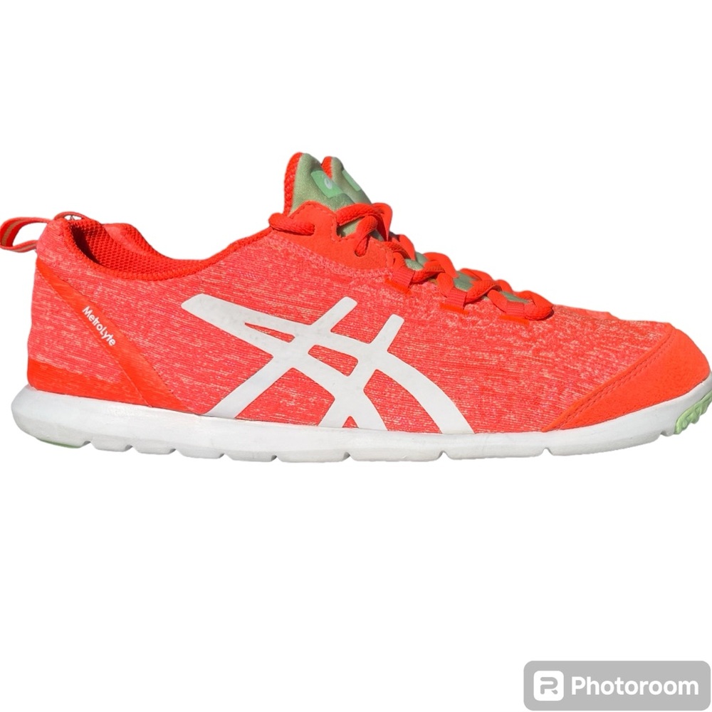 ASICS MetroLyte Lightweight Sneakers women’s sz 8.5 Orange